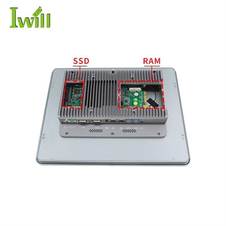 15 Inch Fanless Resistance Touch Panel PC